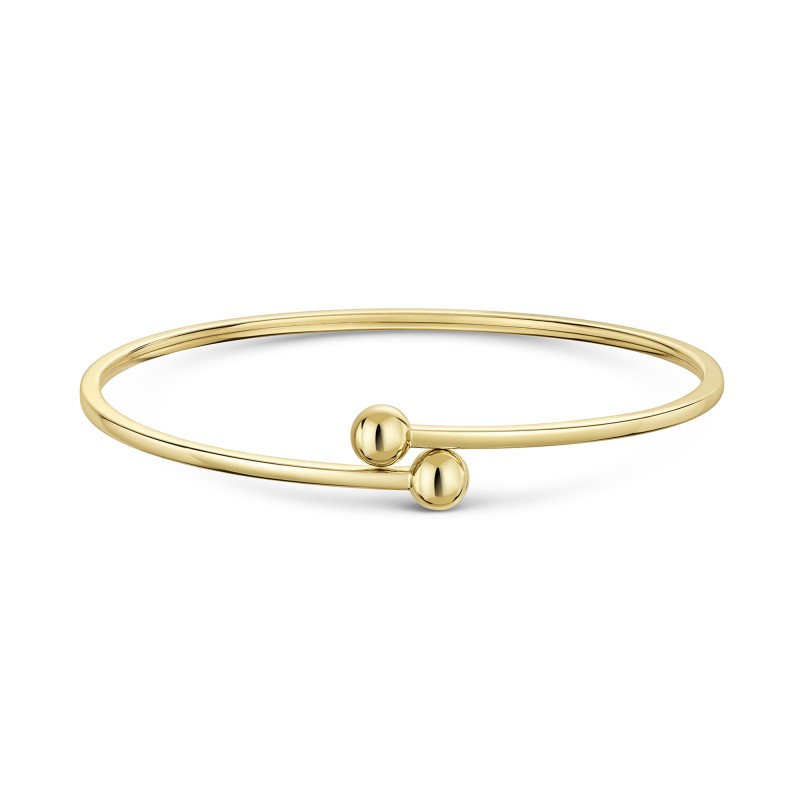 9ct Yellow Gold Open Bangle