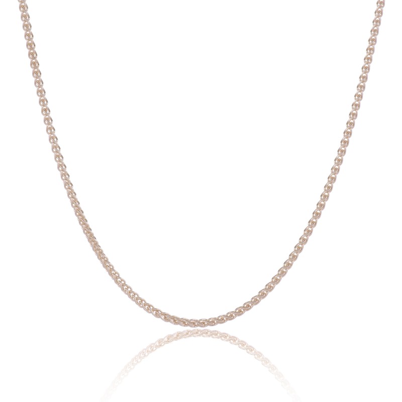 9ct Yellow Gold 22inch Spiga Chain