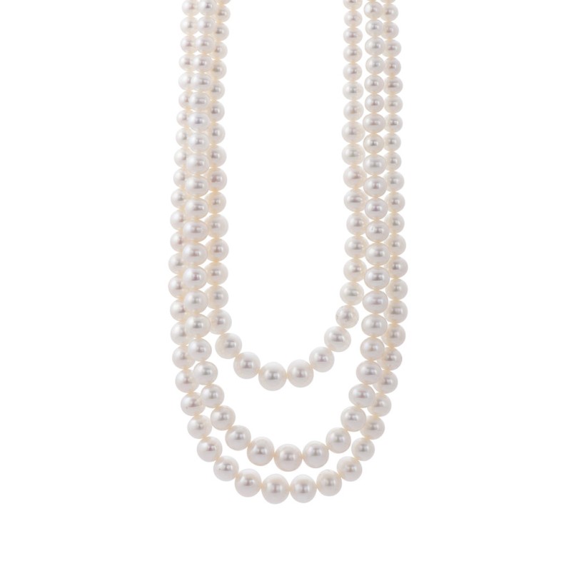 14ct Yellow Gold Freshwater Pearl Necklet