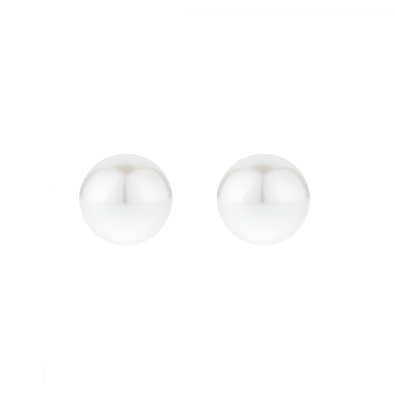 9ct Yellow Gold Pearl 8-8.5mm Stud Earrings