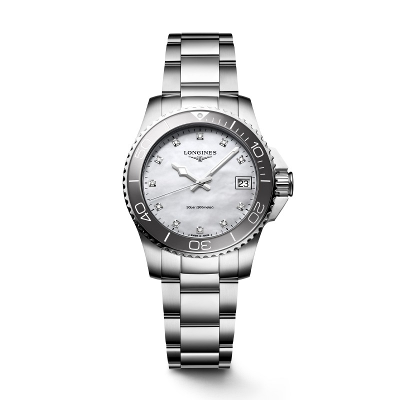Longines HydroConquest 32mm Quartz Ladies Watch L33704876