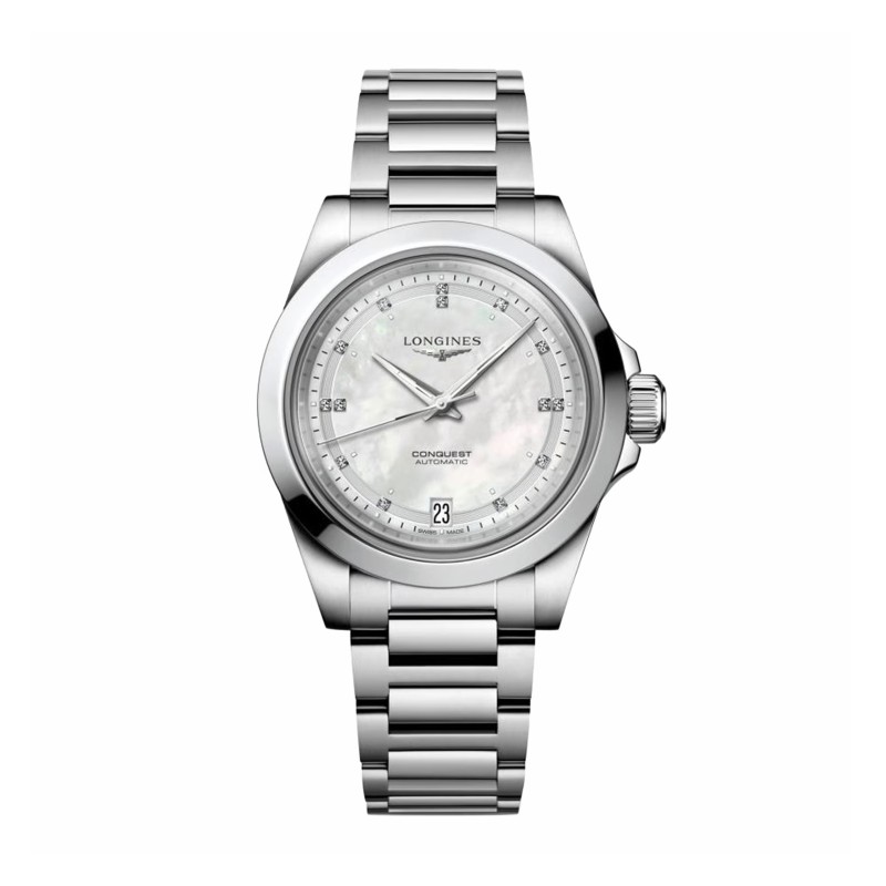 Longines Conquest 34mm Automatic Ladies Watch L34304876