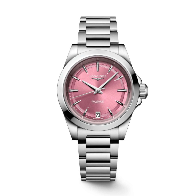 Longines Conquest 34mm Automatic Ladies Watch L34304996