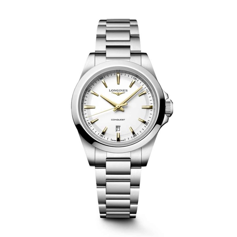 Longines Conquest Quartz 30mm Watch L3.350.4.12.6