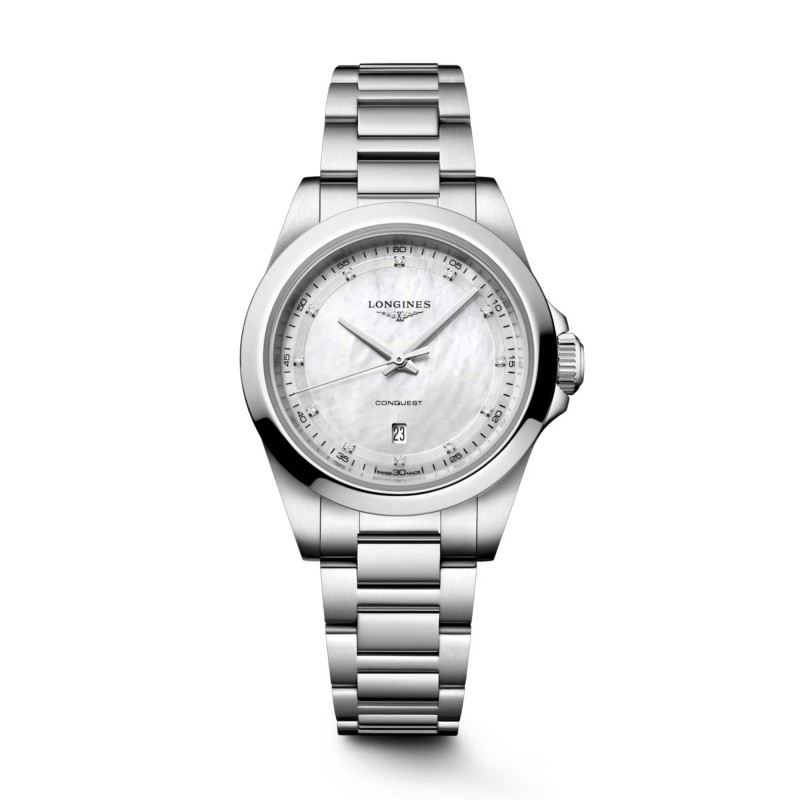 Longines Conquest 30mm Quartz Watch L3.350.4.87.6