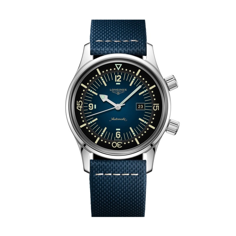 Longines Legend Diver 36mm Automatic Watch L3.374.4.90.2 