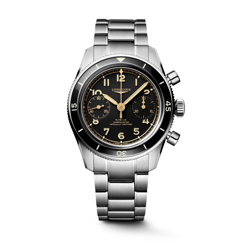 Longines Spirit Pilot Flyback 39.50mm Watch L3.721.4.53.6