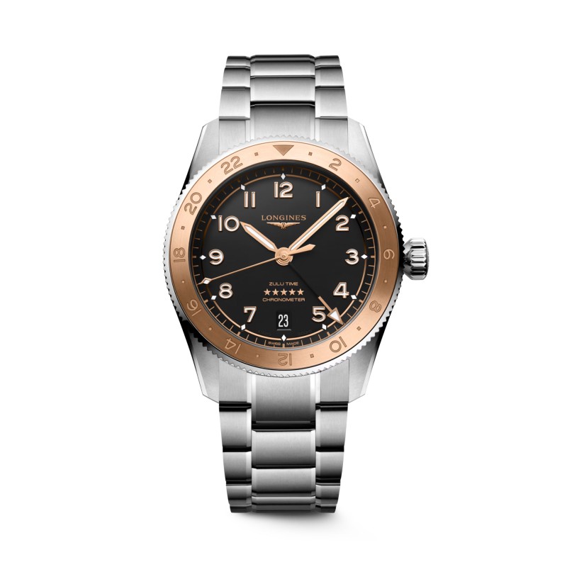 Longines Spirit Zulu Time 1925 GMT 39mm Watch 1925 L3.803.5.53.6
