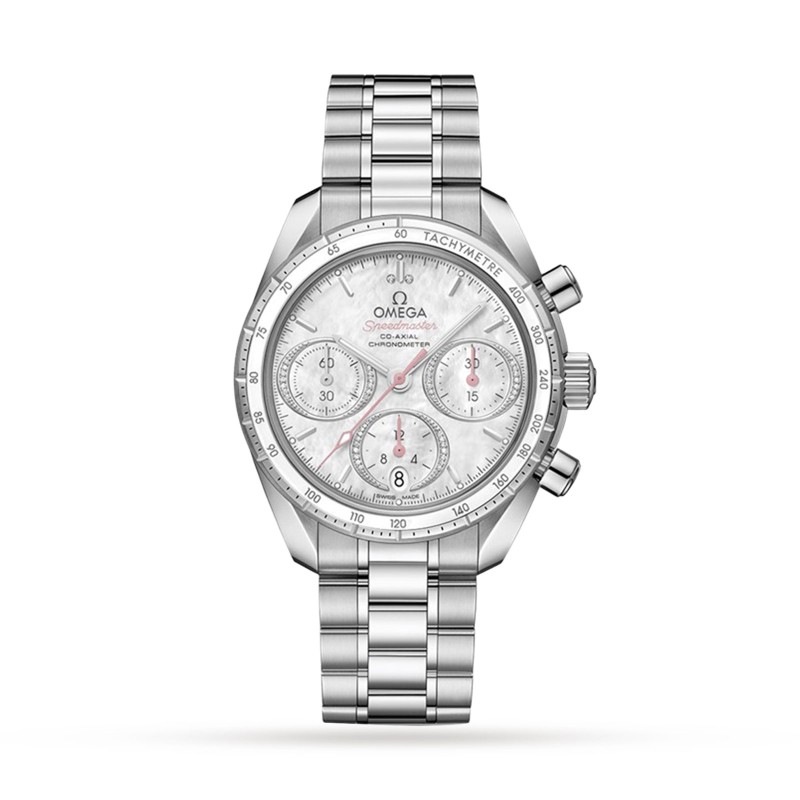 OMEGA Speedmaster 38 Co-Axial Chronometer Chronograph 38mm Ladies Watch 324.30.38.50.55.001