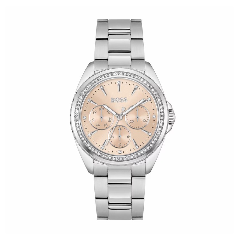 BOSS Atea Stainless Steel Crystal Quartz 30mm Ladies Watch 1502732