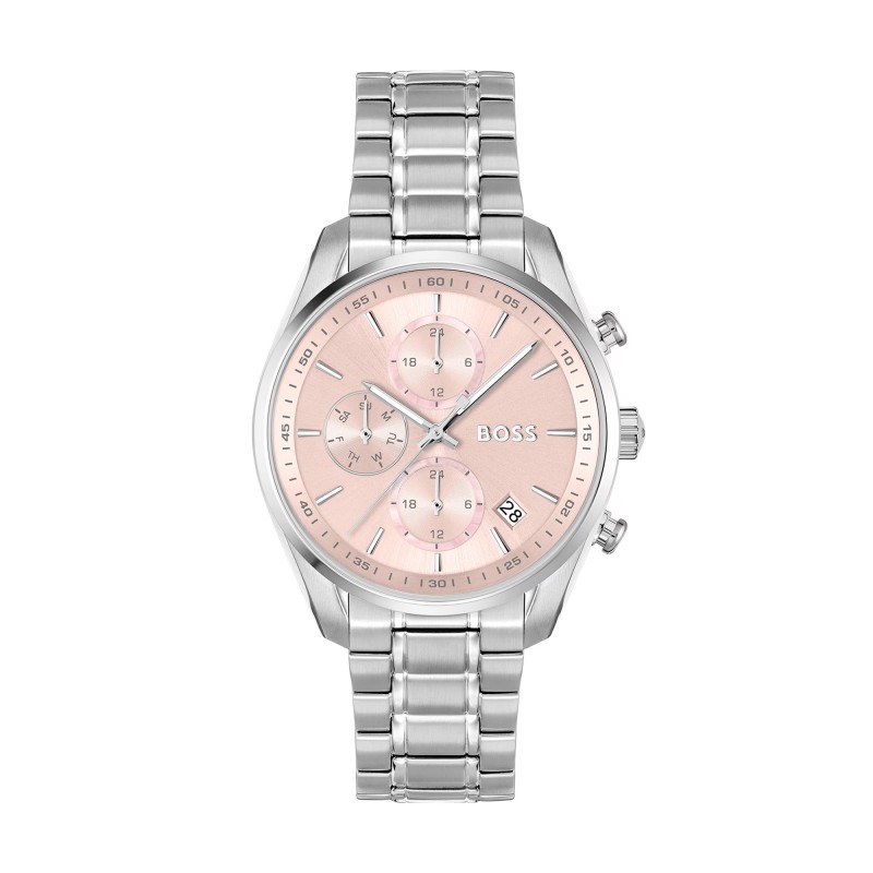 BOSS Grand Tour Quartz 38mm Stainless Steel Chronograph Ladies Watch 1502765