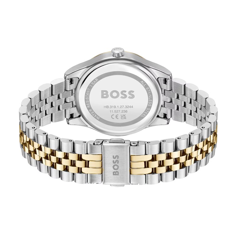 BOSS Graceful Quartz 36mm Gold Tone Stainless Steel Ladies Watch 1502779