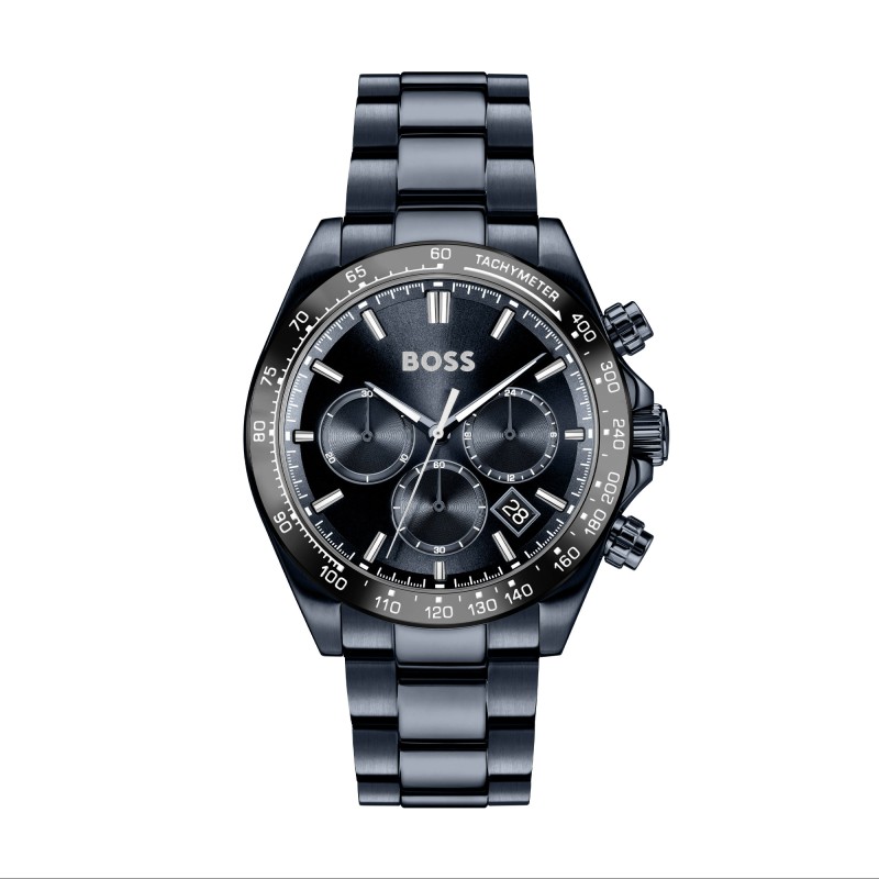 BOSS Hero 2.0 Blue Black Tone Chronograph Mens Watch 1514270