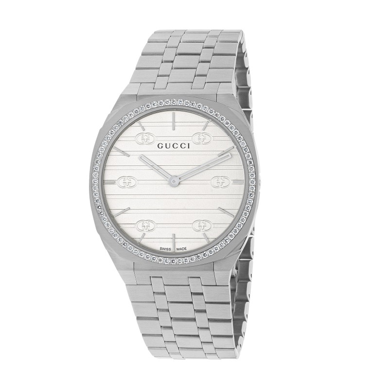 Gucci H25 34mm Ladies Watch YA163401 