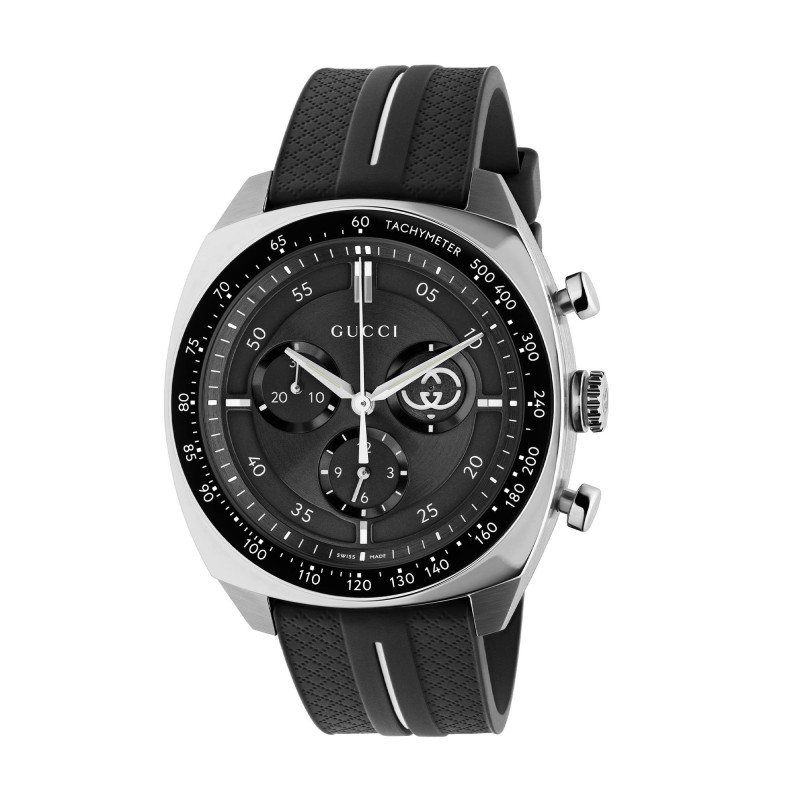 Gucci Interlocking Quartz 41mm Men's Watch YA142320