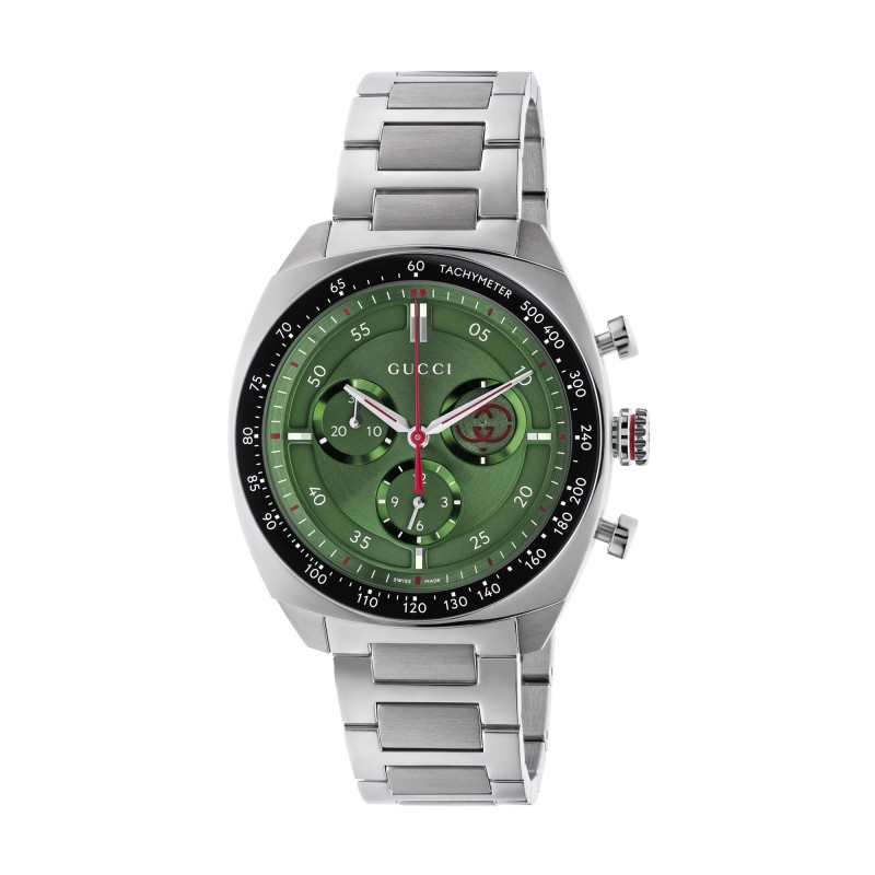 Gucci Interlocking Quartz 41mm Men's Watch YA142318