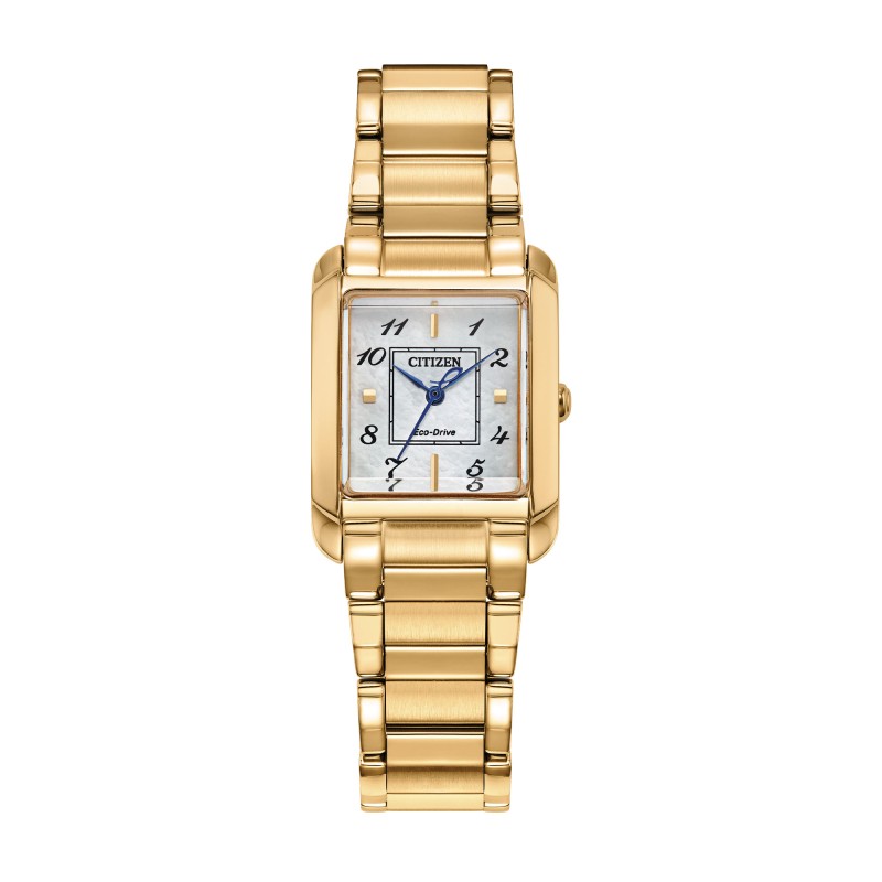 Citizen L Bianca Gold Tone 22mm Ladies Watch EW5600-52D
