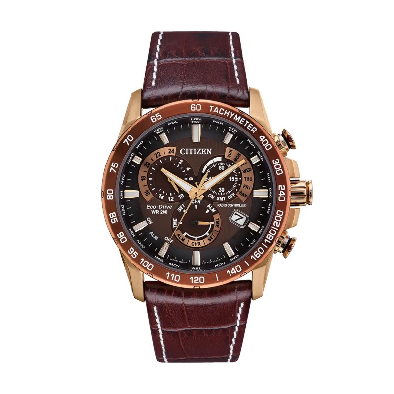 Citizen Perpetual Chrono A.T 43mm Mens Watch CB5869-03X