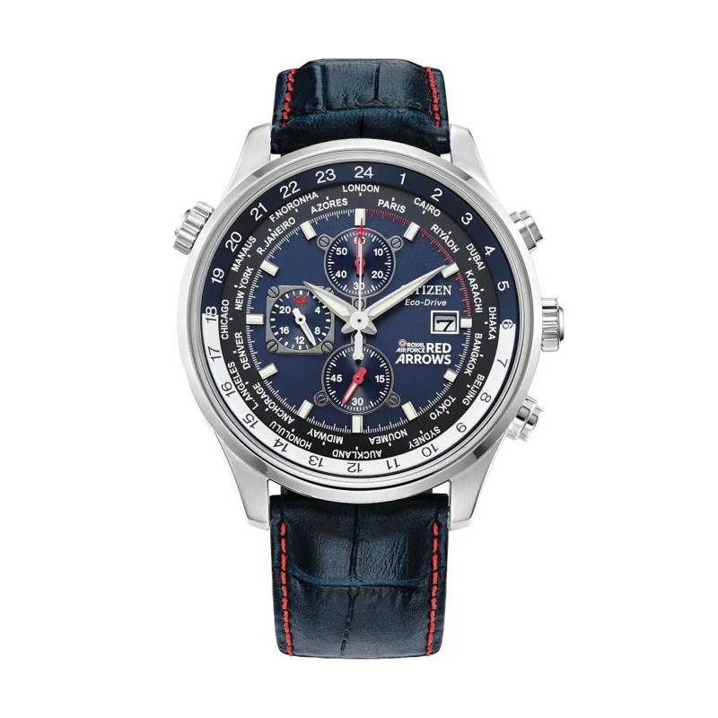 Citizen Red Arrows Chronograph 43mm Eco-Drive Mens Watch CA0081-01L