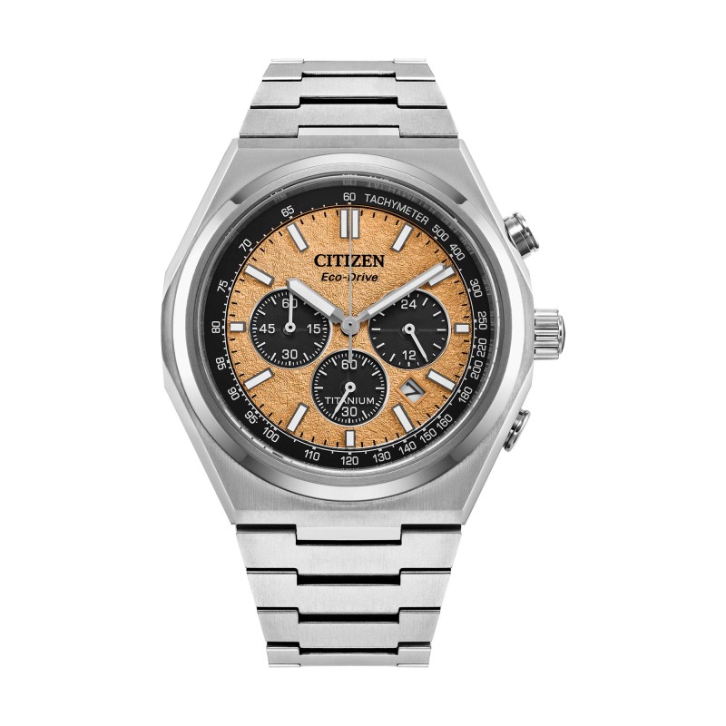 Citizen Zenshin Super Titaniumâ„¢ Chronograph 42mm Men's Watch CA4610-85Z