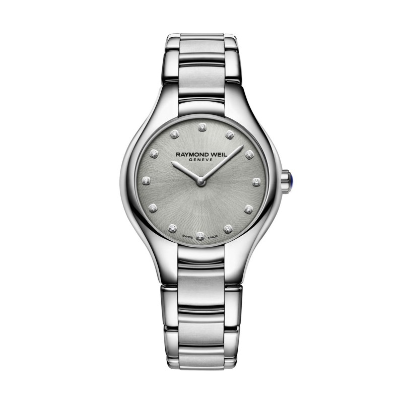 Raymond Weil Noemia Anthracite Diamond Dot Dial Watch