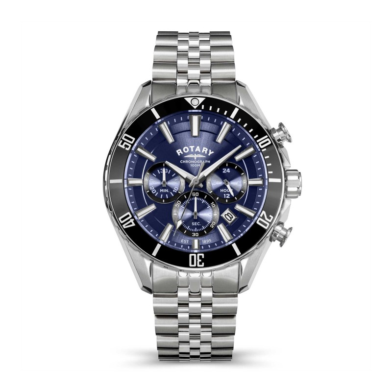 Rotary Apex100 Chronograph 42mm Watch RGB10013/05