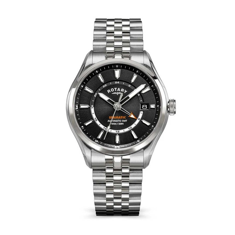 Rotary Seamatic 100 GMT Automatic Mens Watch RGB10037/04