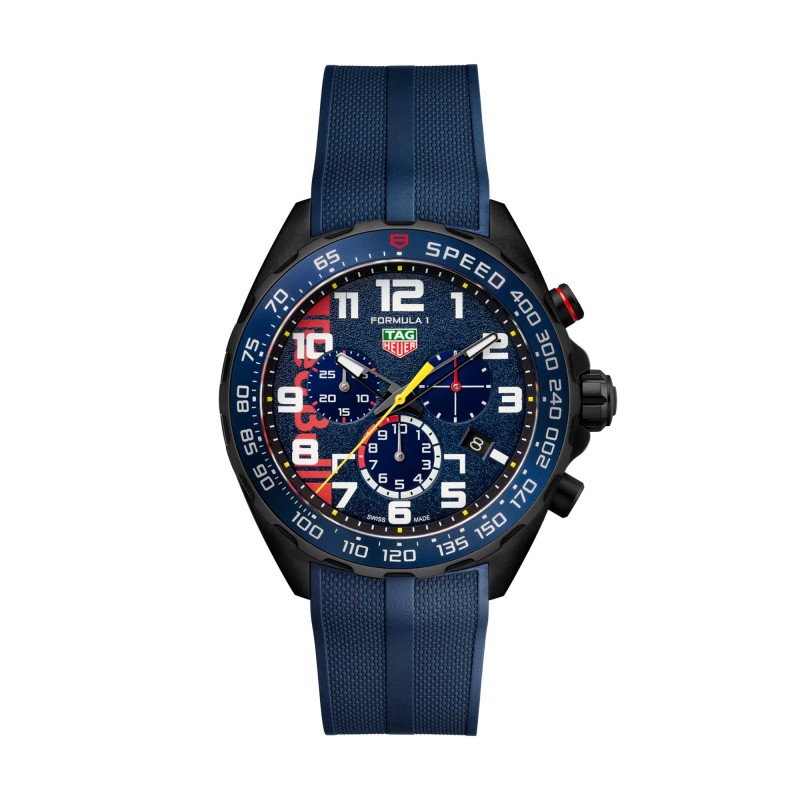 TAG Heuer LIMITED EDITION Formula 1 Chronograph X Oracle Red Bull Racing 43mm Mens Watch CAZ101AZ.FT8090