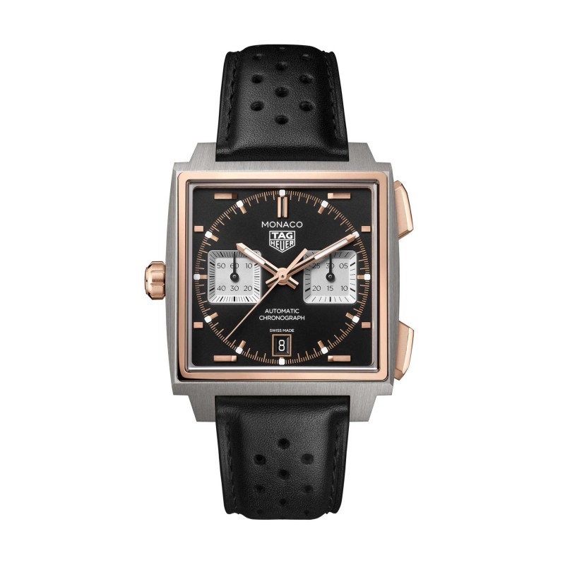TAG Heuer Monaco Chronograph 39mm Mens Watch CDW2150.FC8360