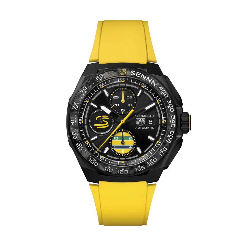 TAG Heuer SPECIAL EDITION Formula 1 Chronograph x Senna 44mm Watch CBZ2081.FT8092