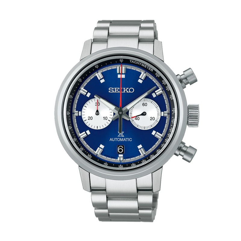Ex-Display Seiko Prospex Speedtimer Mechanical Chronograph 1969 Re-Interpretation 42mm Watch SRQ043J1