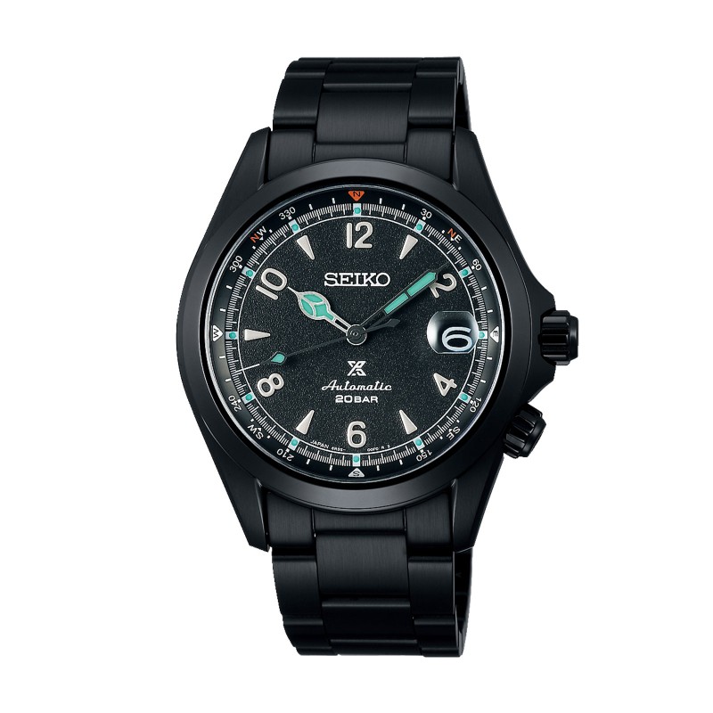 Seiko Prospex Black Series Alpine Automatic 39.5mm Mens Watch SPB337J1