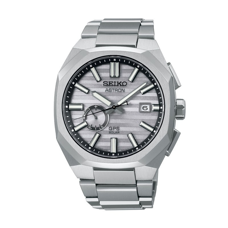Seiko Astron GPS Solar 'Titanium' Crystal Box Limited Edition 41mm Mens Watch SSJ017J1