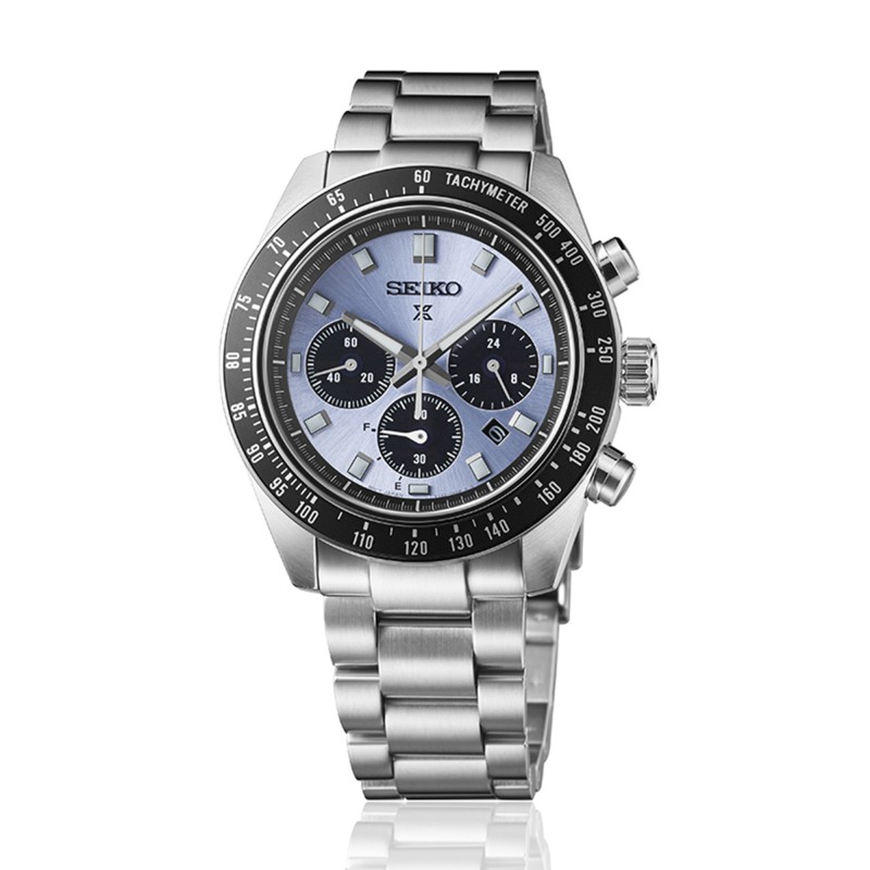 Seiko Prospex 'Crystal Trophy' Speedtimer Solar Chronograph 41.4mm Men's Watch SSC935P1