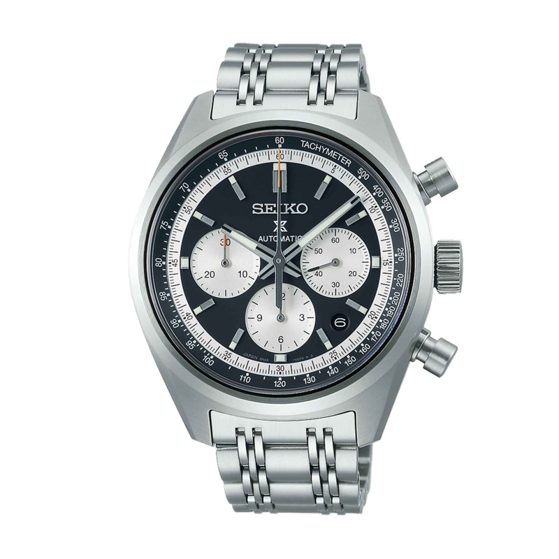 Seiko Prospex Speedtimer 'Panda' 1972 Chronograph Re-interpretation Ltd Ed 100th Anniversary Mens Watch SRQ049