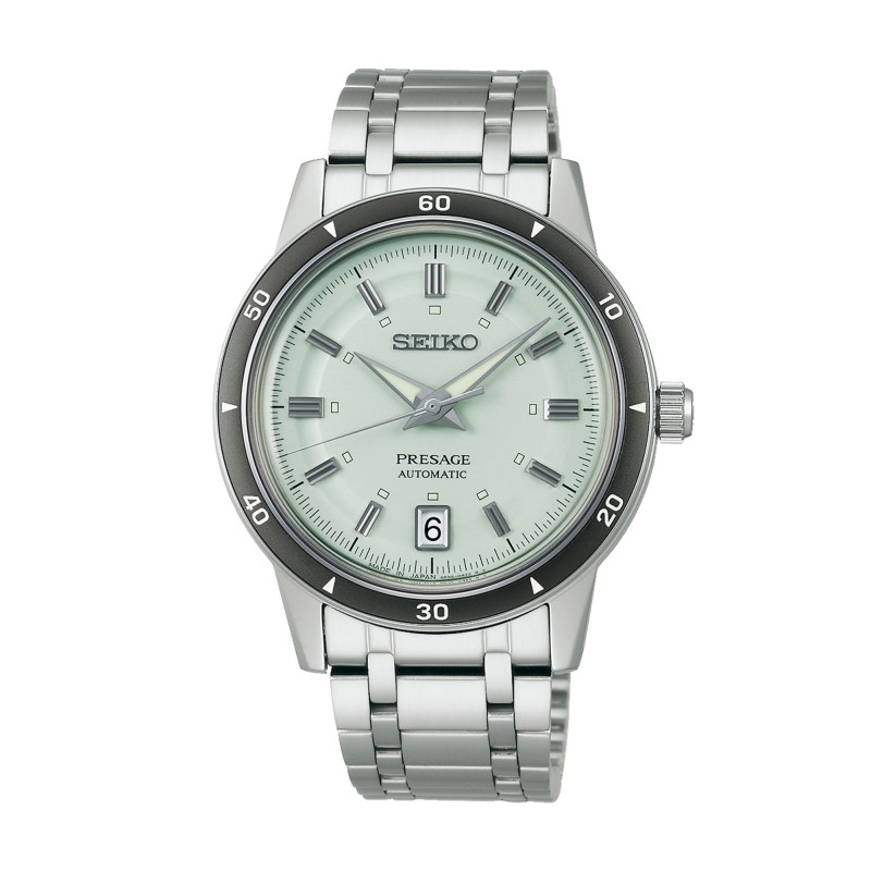 Seiko Presage Style 60s Ice Green Watch SRPL71J1