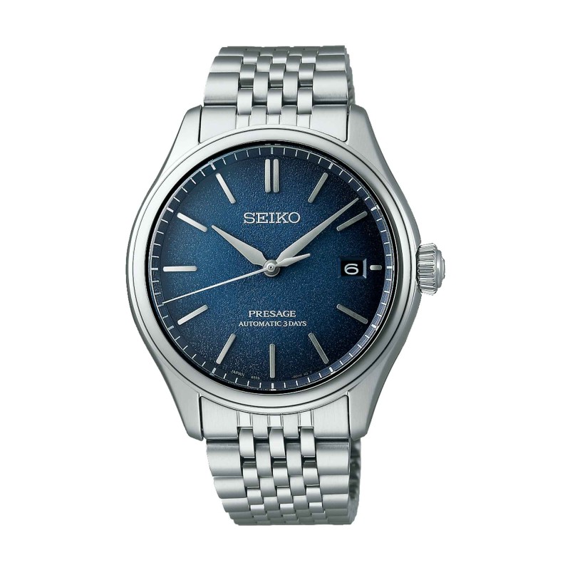 Seiko Presage Classic Series Ai-Iro Japan Blue Watch SPB525J1
