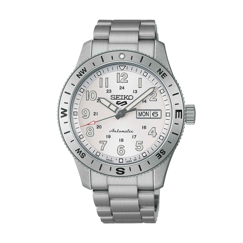 Seiko 5 Sports Field in White Ensign 41mm Watch HDB007K1