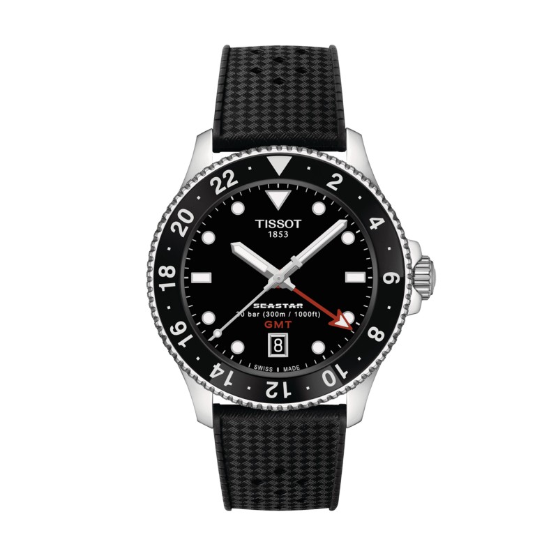 Tissot Seastar 1000 Quartz GMT 40mm Mens Watch T120.852.17.051.00