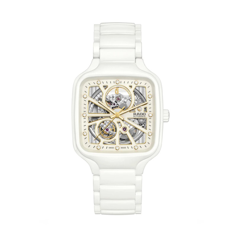 Rado True Square Automatic Open Heart 38mm Unisex Watch R27073702