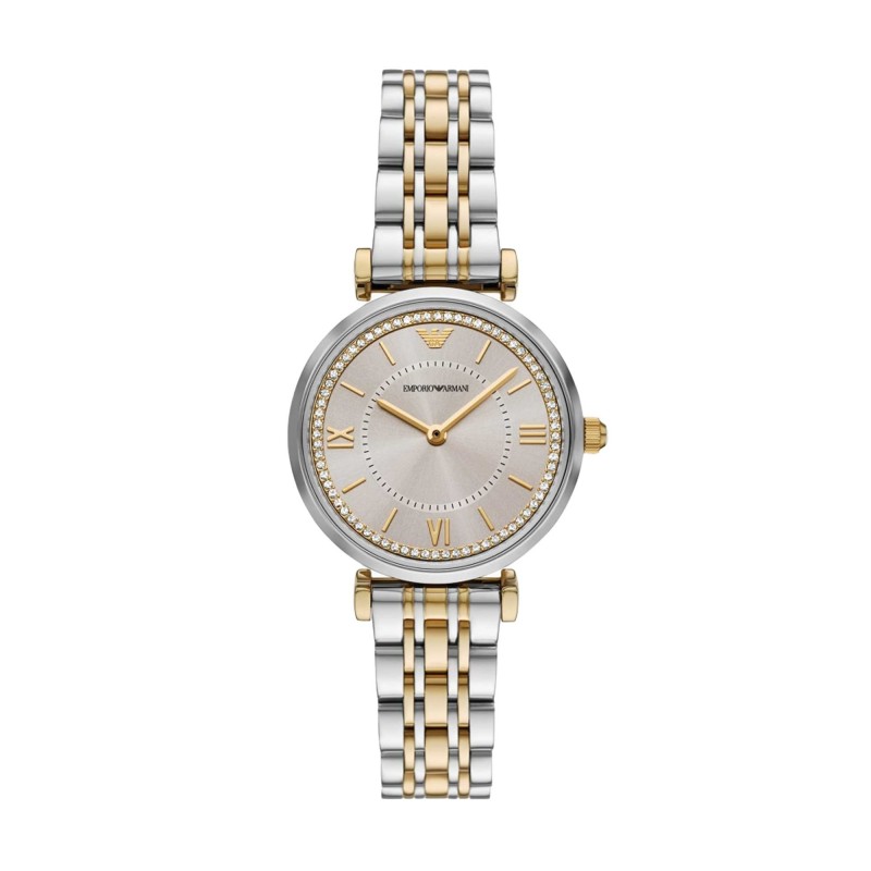Emporio Armani Two-Tone Stainless Steel Watch AR11702