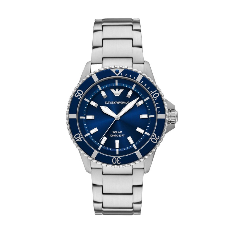 Emporio Armani World Explorer Solar-Powered Three-Hand Watch AR11697