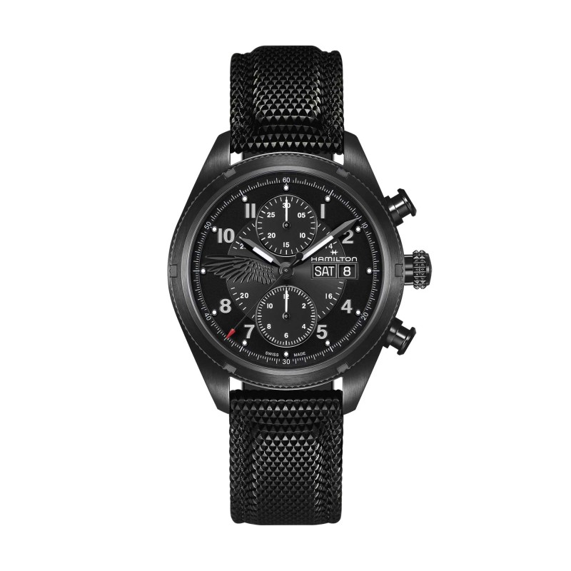 Hamilton Resident Evil Limited Edition Khaki Field Auto Chrono Watch H71636330