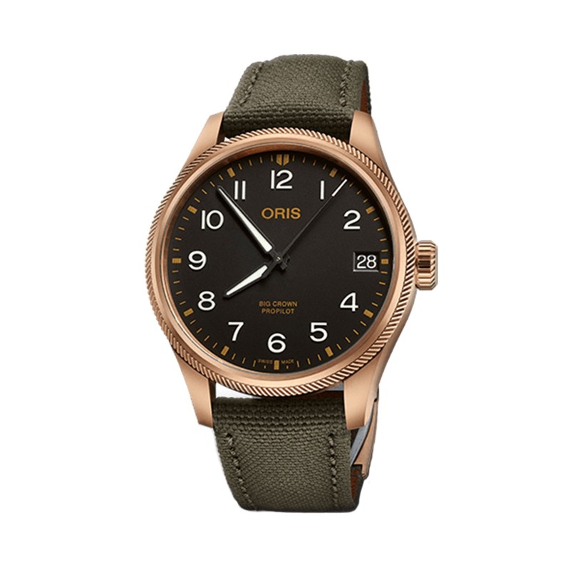 Oris Big Crown Pro Pilot Big Date Bronze Mens Watch 01 751 7761 3164 1