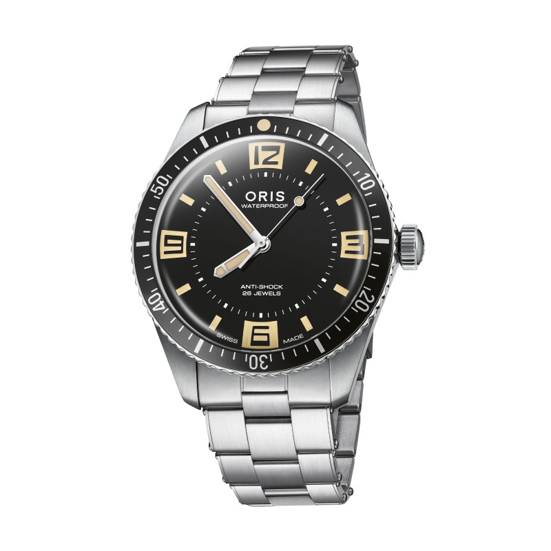 Oris Divers Sixty-Five 60th Anniversary Edition 40mm Automatic Watch 01 733 7772 4034