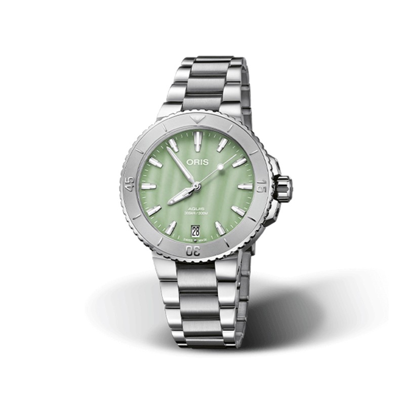 Oris Aquis Date Automatic 36.5mm Unisex Watch 01 733 7770 4157-07 8 18 05P