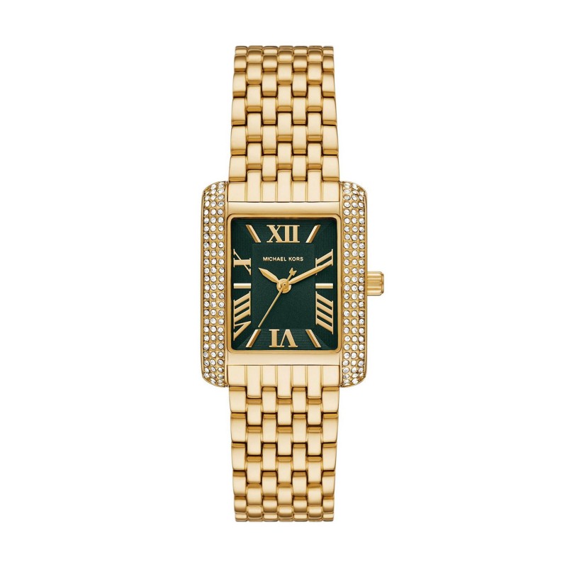 Michael Kors Petite Emery Pavé 33mm Gold-Tone Quartz Ladies Watch MK4742