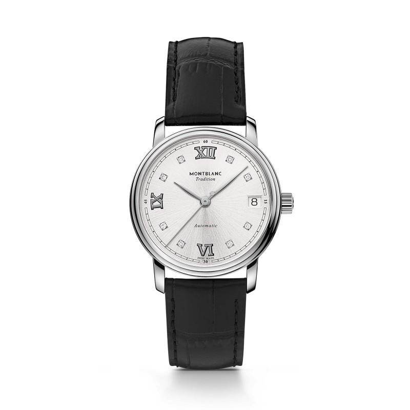 Montblanc Tradition Automatic Date 32mm Mens Watch MB128689