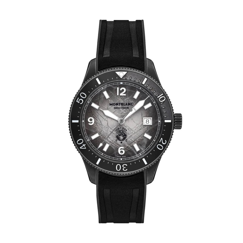 Montblanc Iced Sea Automatic Date 0 Oxygen 41mm Men's Watch 134017