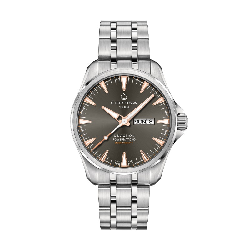 Certina DS Action Day Date Automatic 41mm Mens Watch C032.430.11.081.01